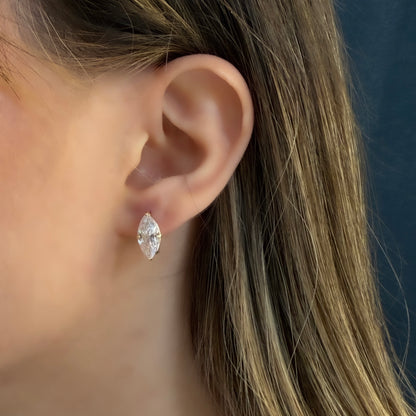 Tasarım Markiz Kesim Küpe