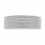 9-reihiges geflochtenes Armband
