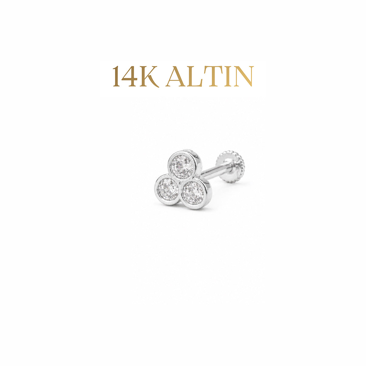 14K Tria Piercing