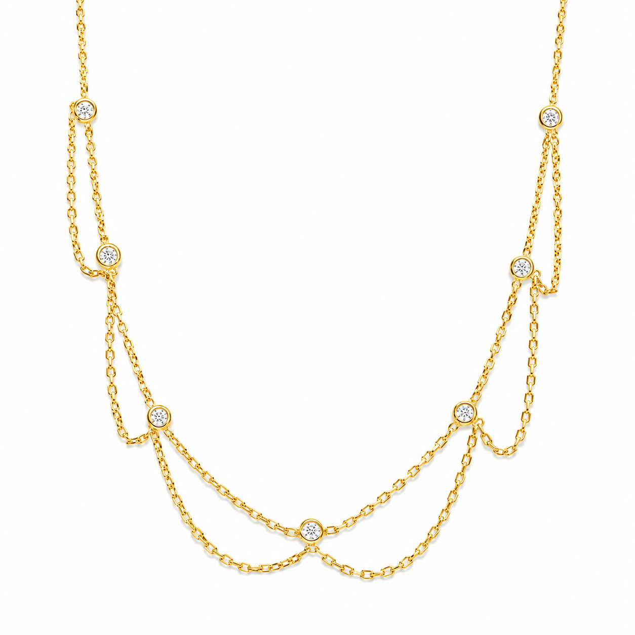 Taşlı Zincir Model Choker