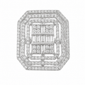 Großer Baguette-Ring