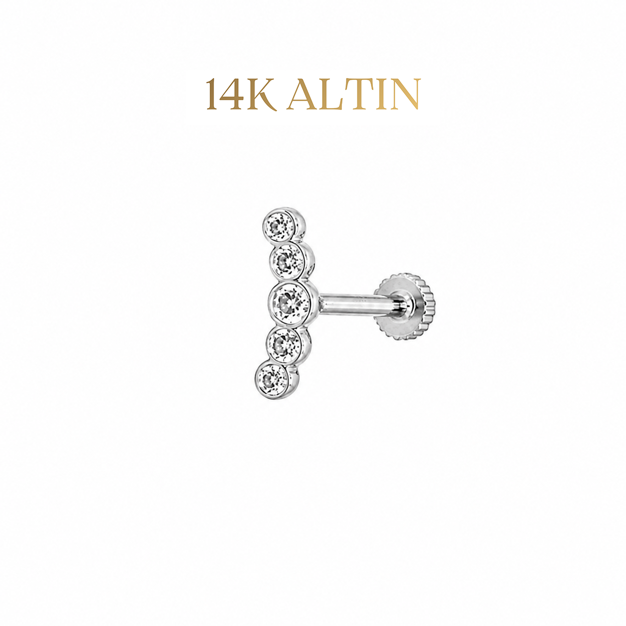 14K Beştaş Kavis Piercing