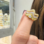 Carla Kalp Detay Taşlı Yüzük