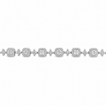 Markiseschliff-Baguette-Armband