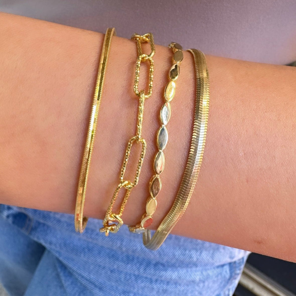 Üç mm Balıksırtı Bileklik