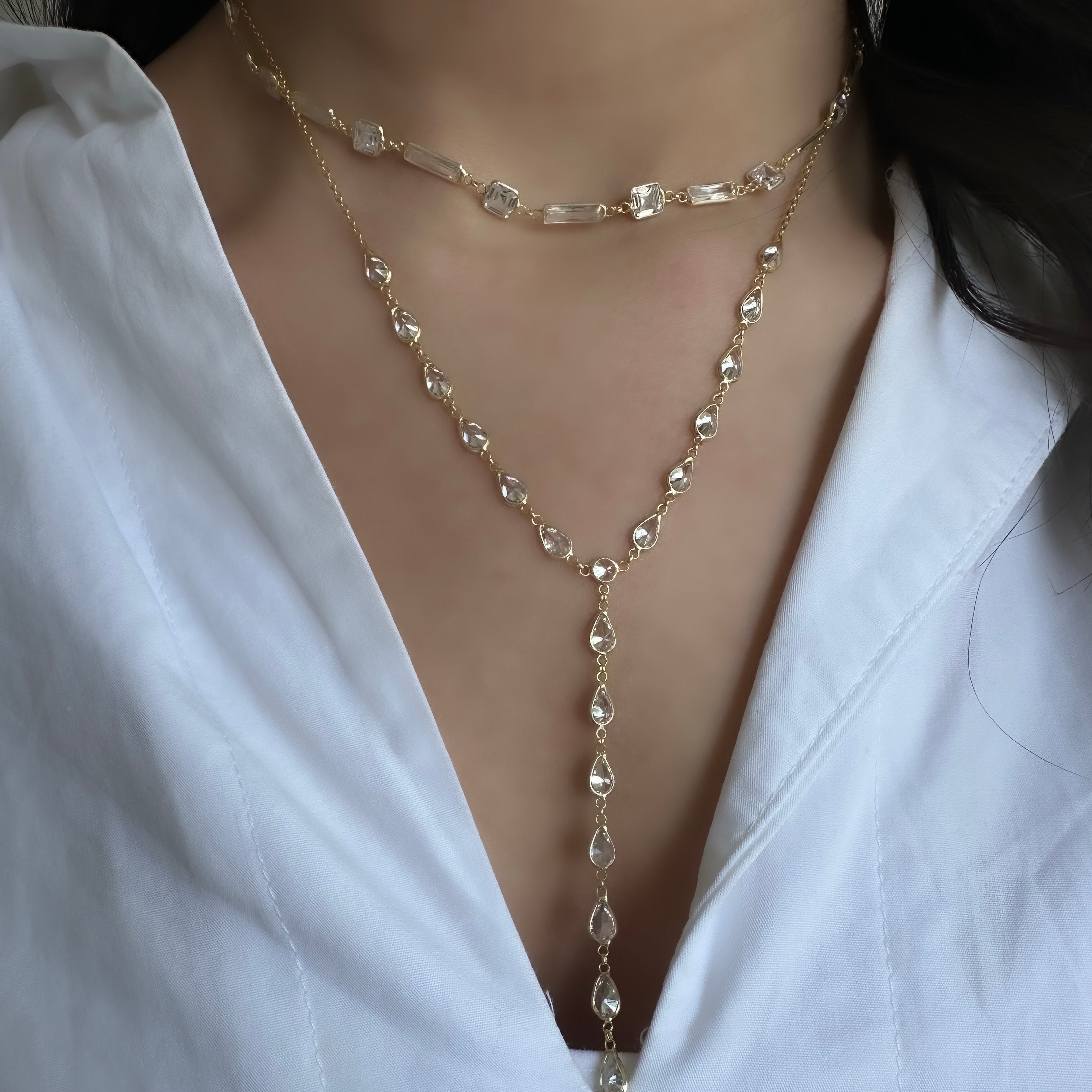 Karışık Taşlı Kolye