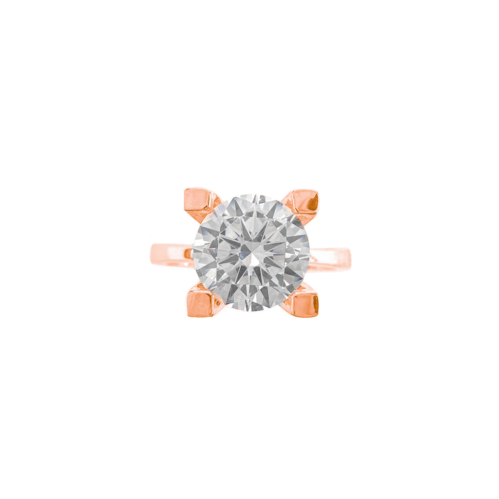 Two Carat Solitaire Ring