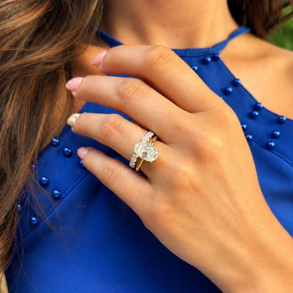 14K D-Color Eternity-Ring