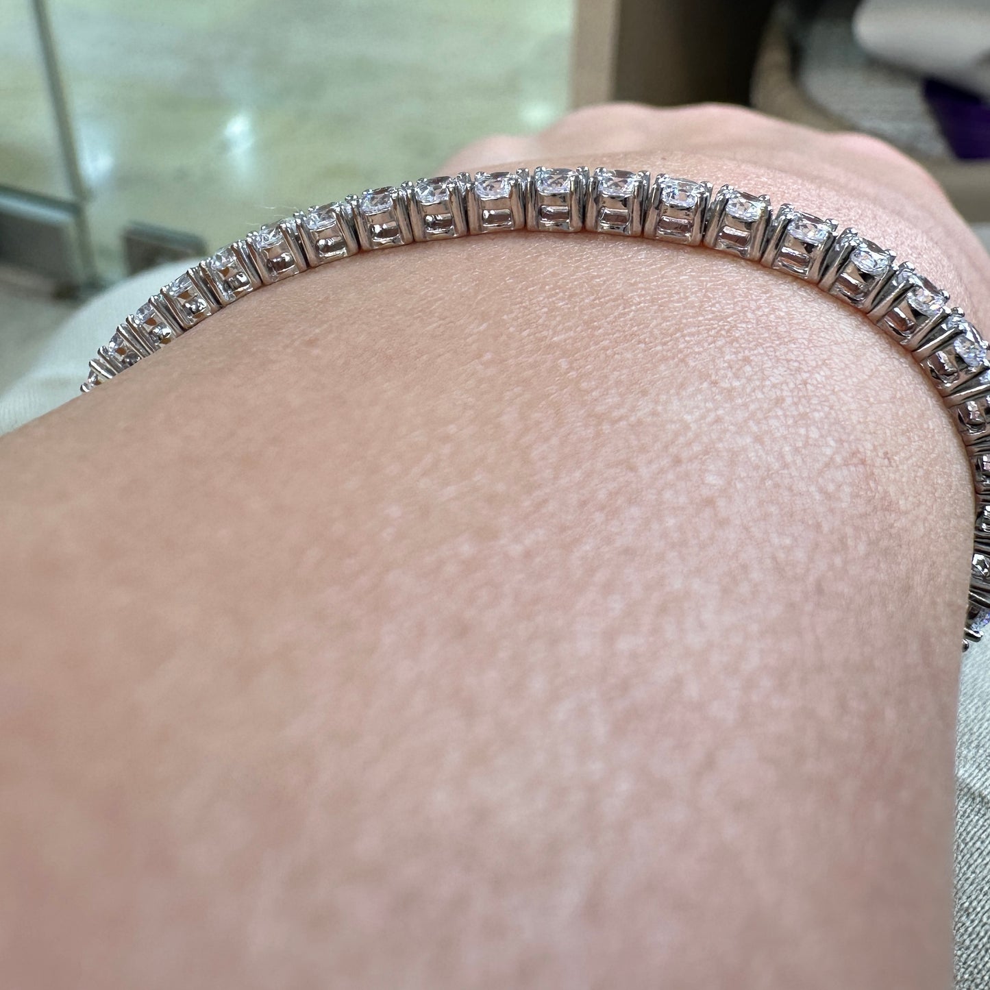 Three mm waterway bracelet