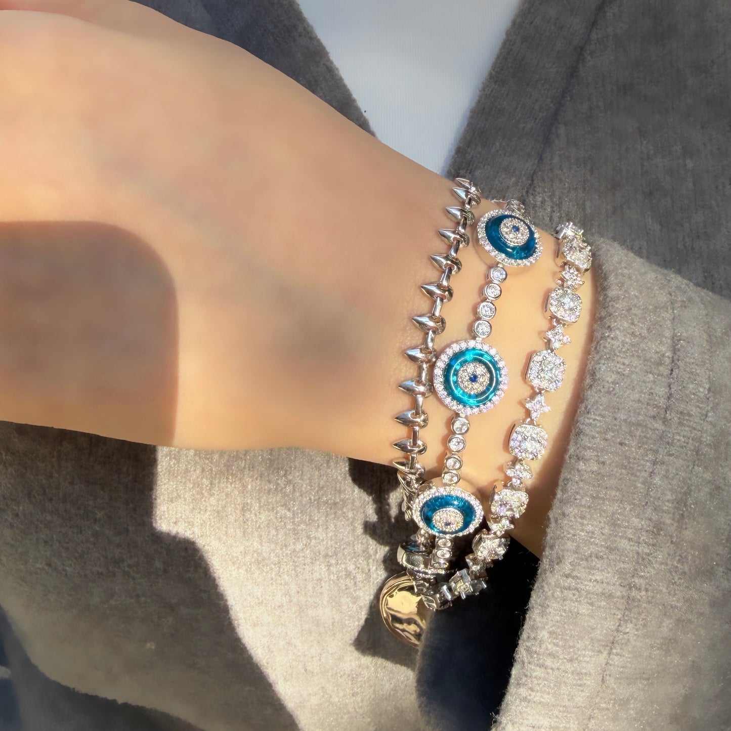 Beşli Camgöz Bileklik