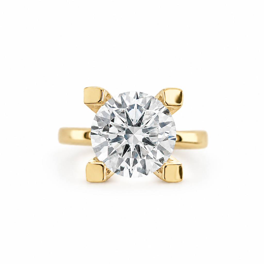 Three Carat Solitaire Ring