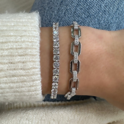 Four mm waterway bracelet