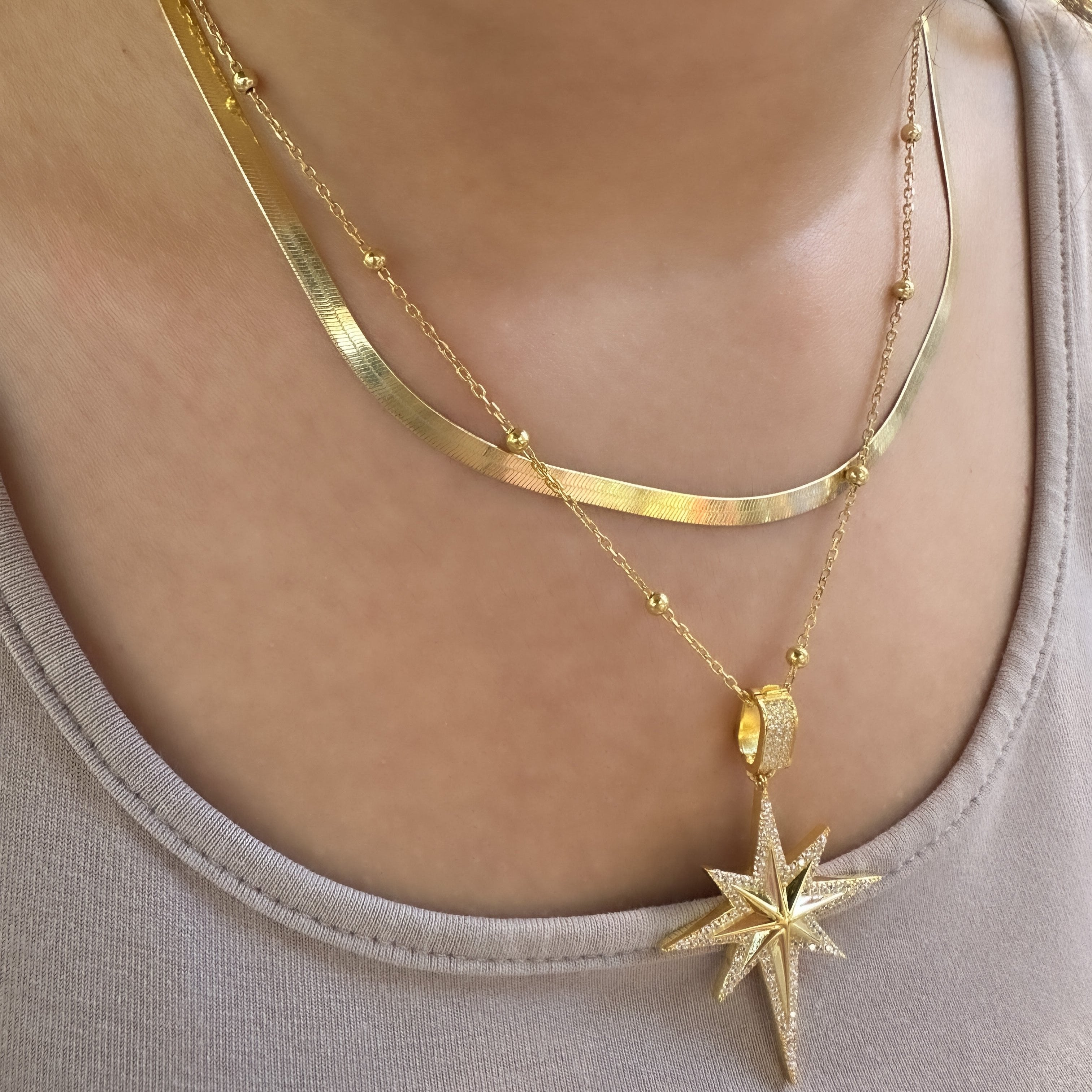 Dört mm İtalyan Ezme Zincir