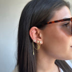 Markiz Design Trio Sallantılı Küpe