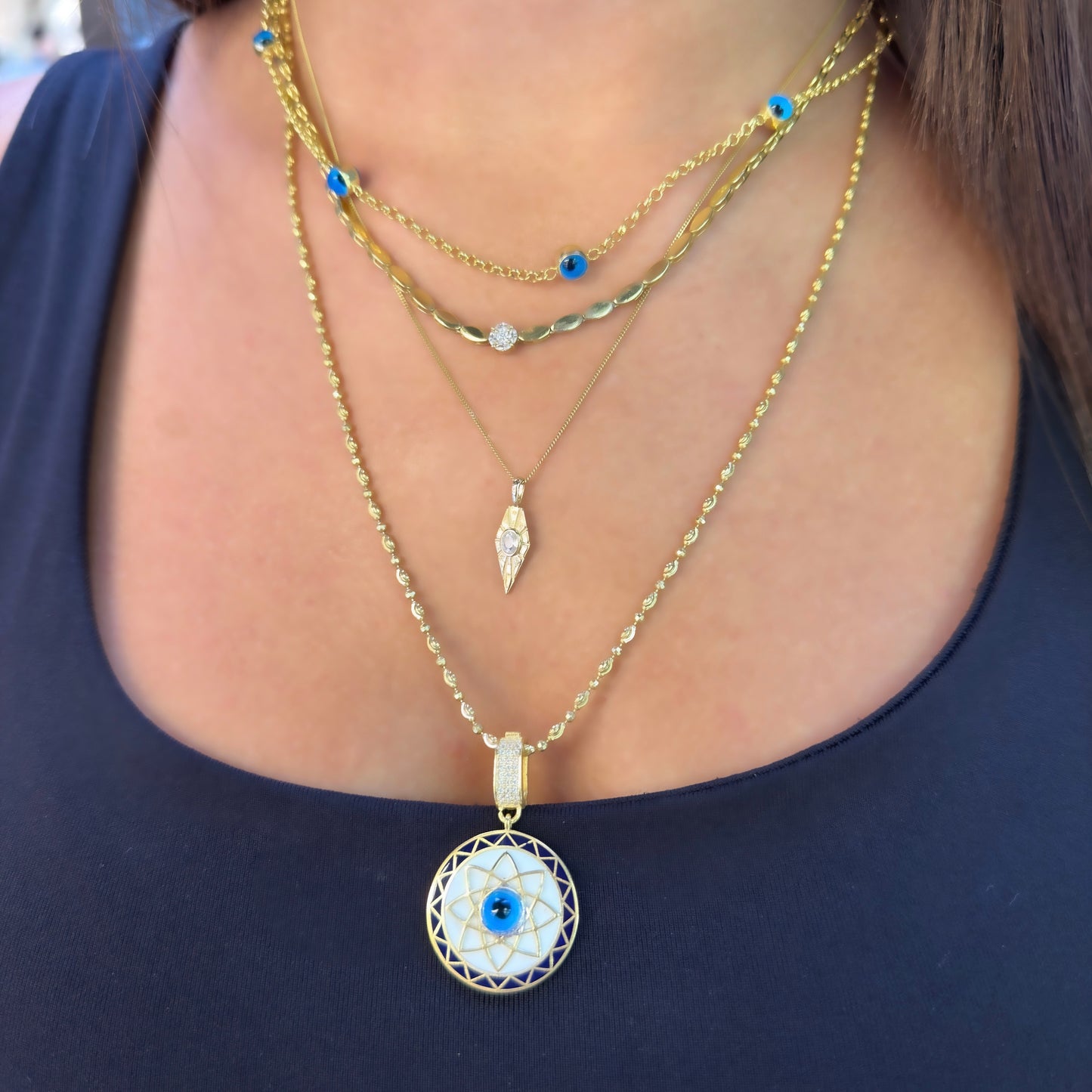 Tasarım Nazar Kolye Ucu