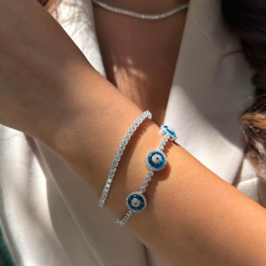 Triple Glasseye Bracelet