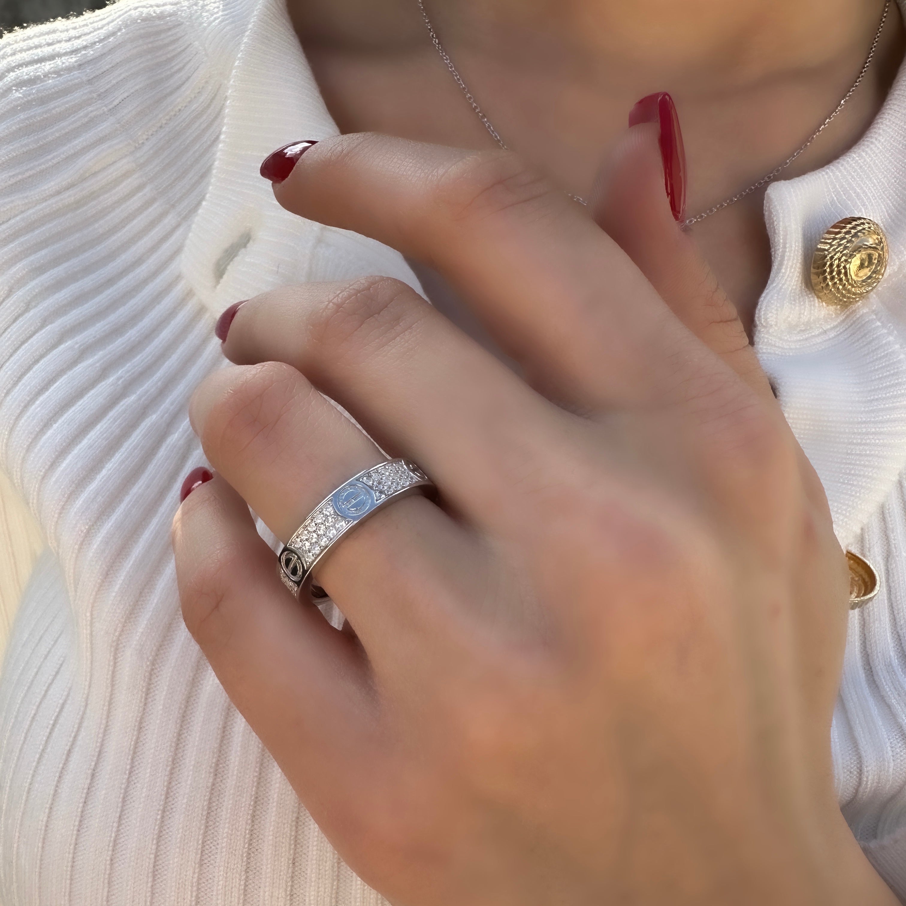 Tasarım Taşlı Yüzük