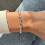 Armband mit Baguette-Design in verschiedenen Größen