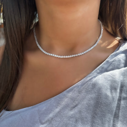 Three mm Waterway Necklace
