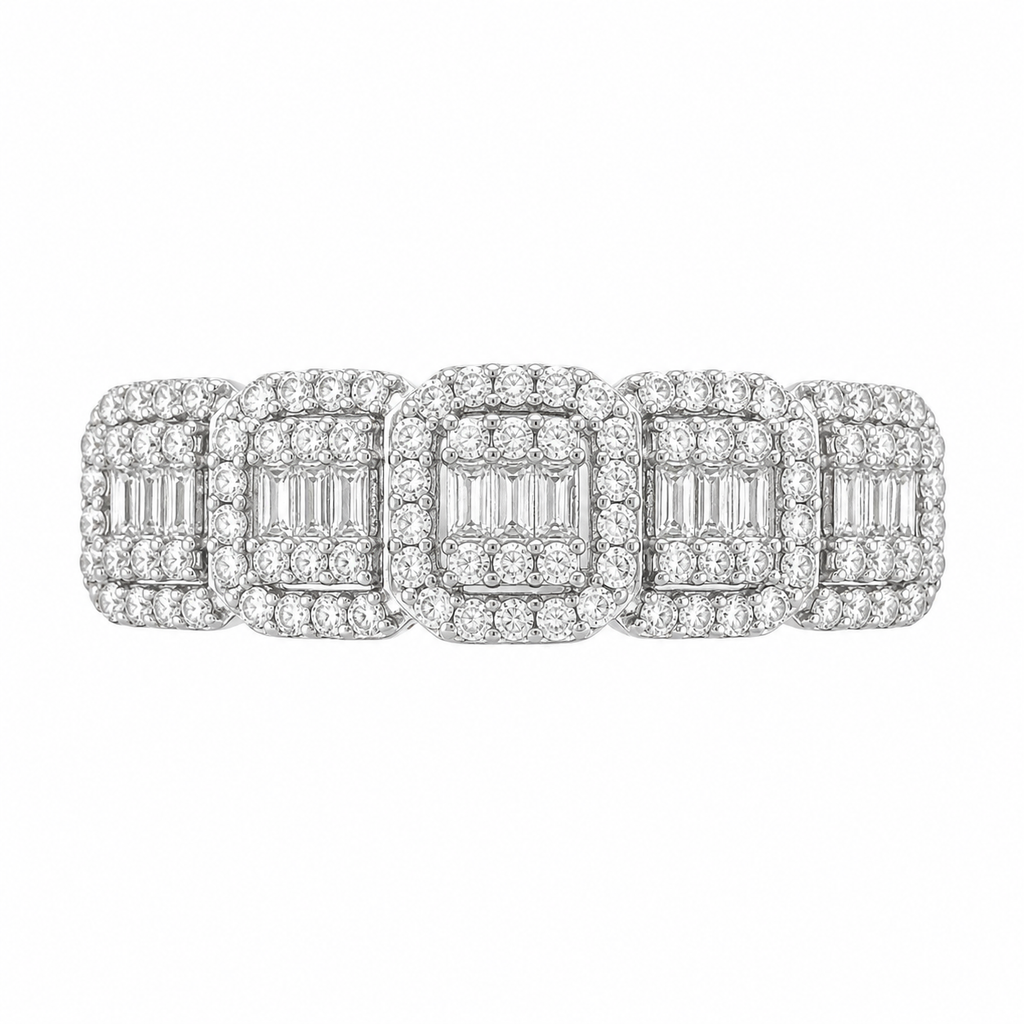 Baguette Five Stone Ring