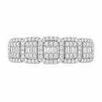 Baguette Five Stone Ring