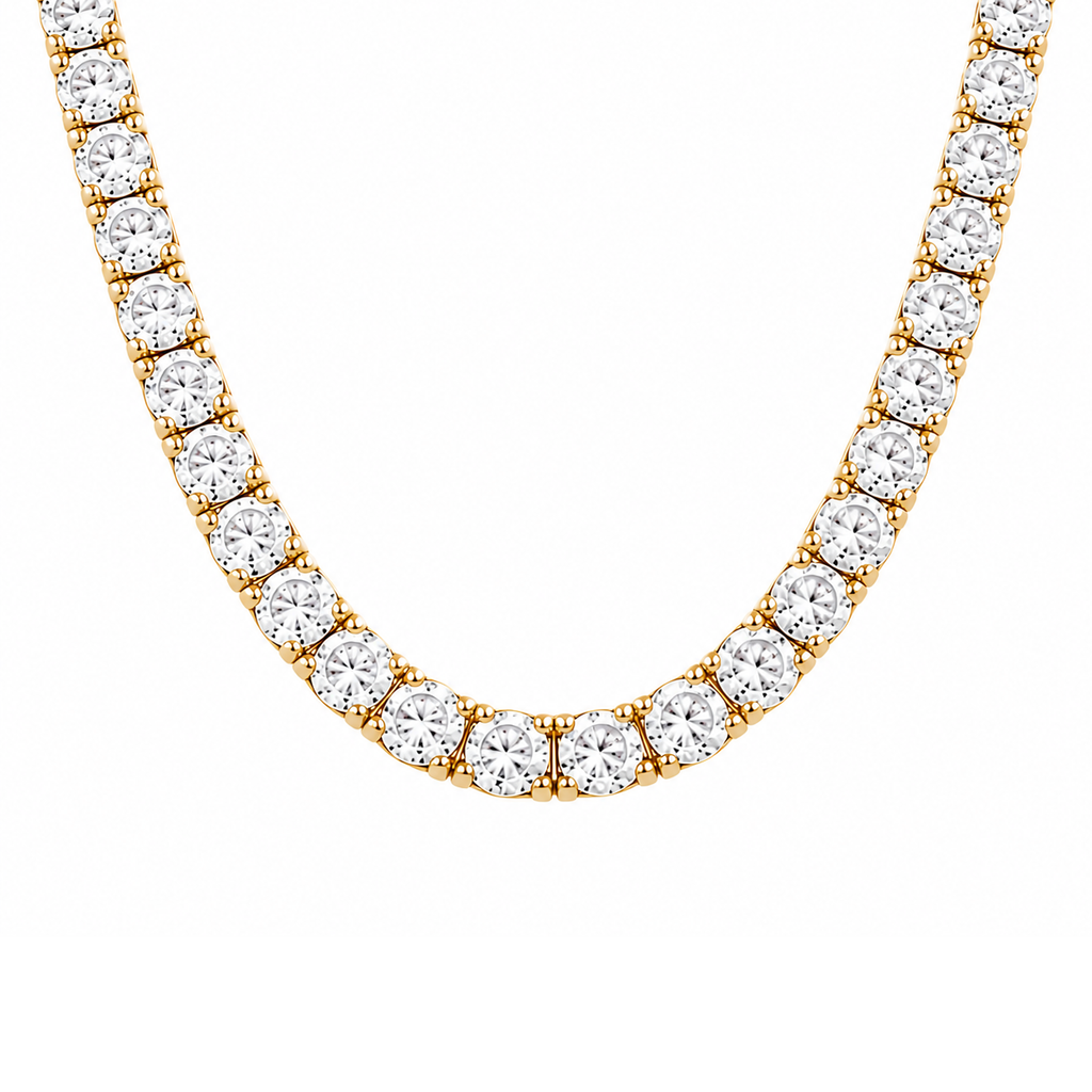 Four mm Waterway Necklace