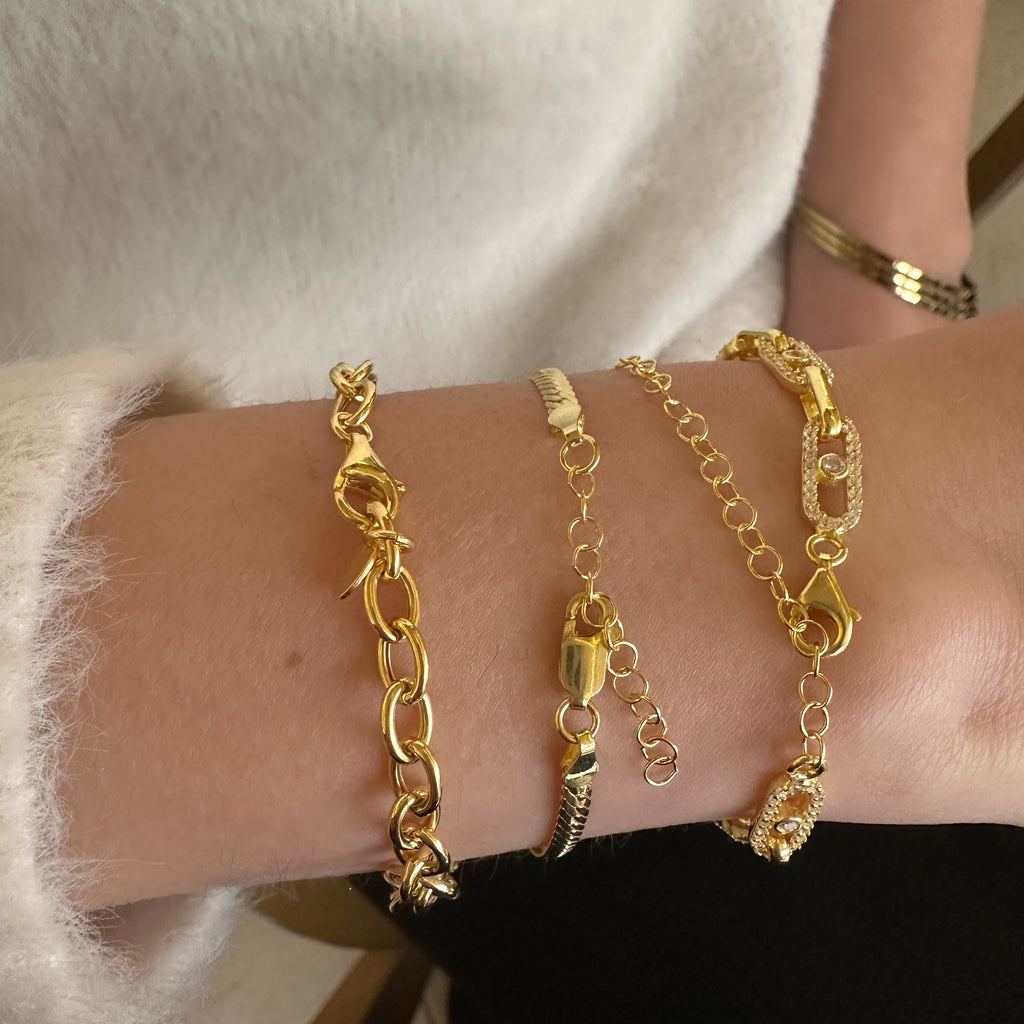 Gala Drop Baguette-Armband