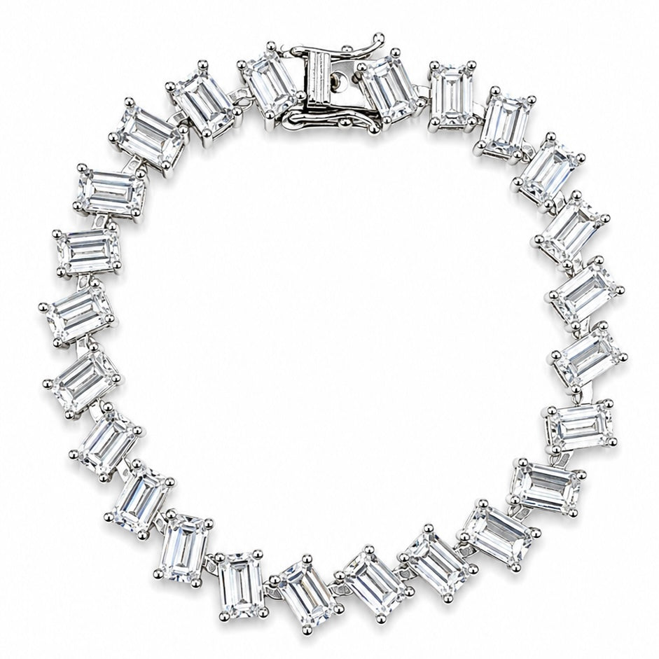 Baguette-Stein-Armband