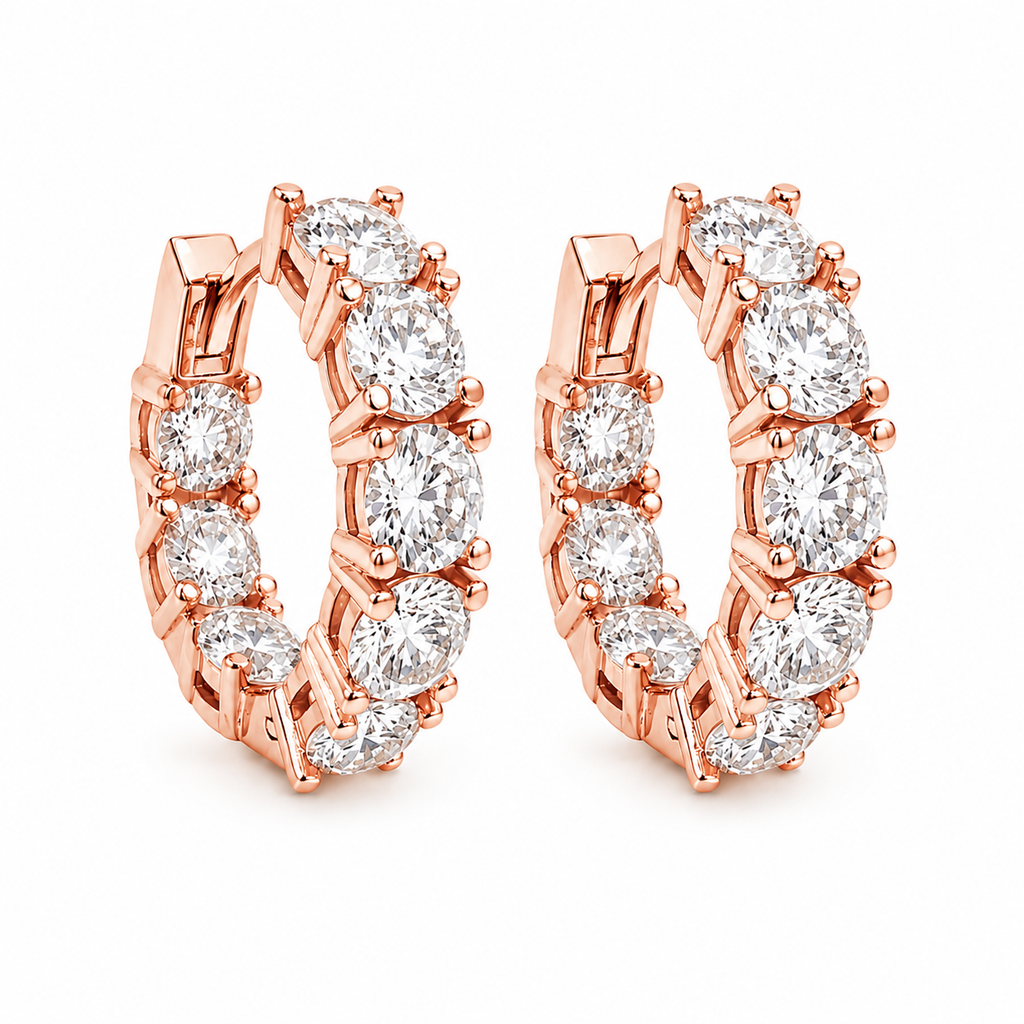 Full Circle Hoop Earrings