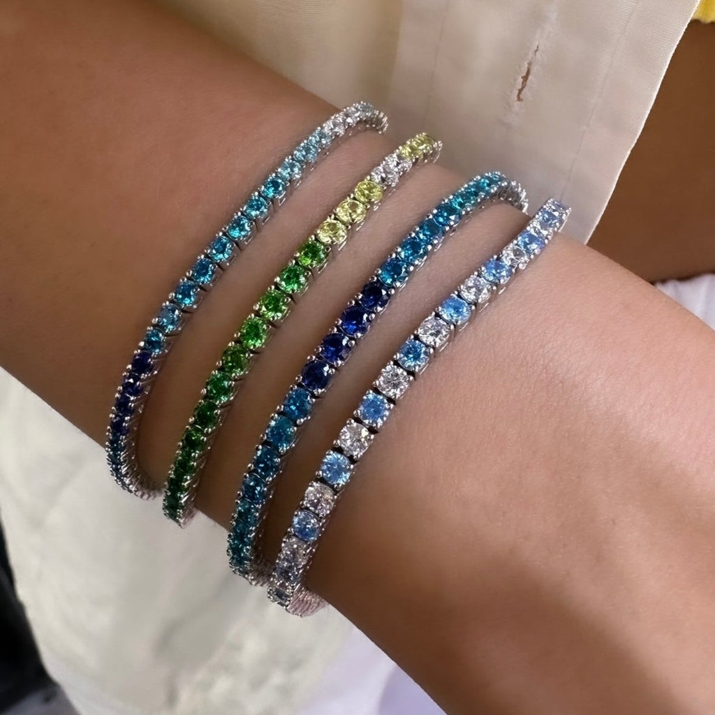 Yeşil Tonlu Suyolu Bileklik