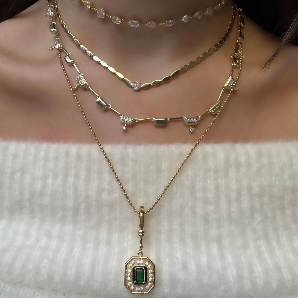 Stone Design Necklace
