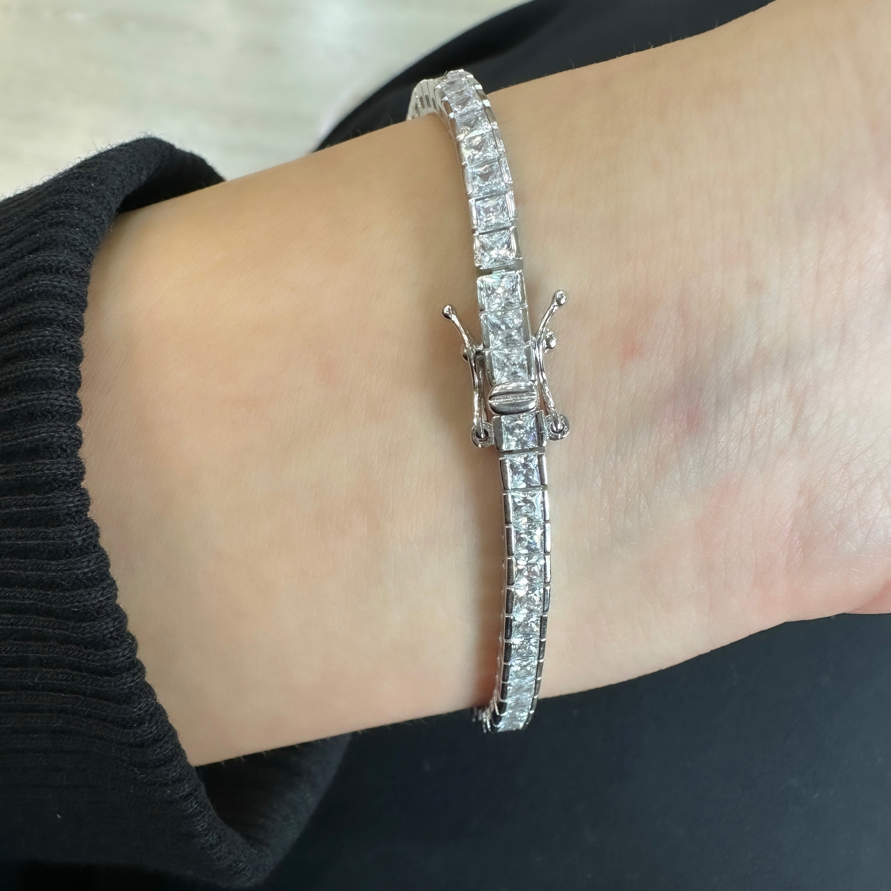 Üç mm Kare Suyolu Bileklik