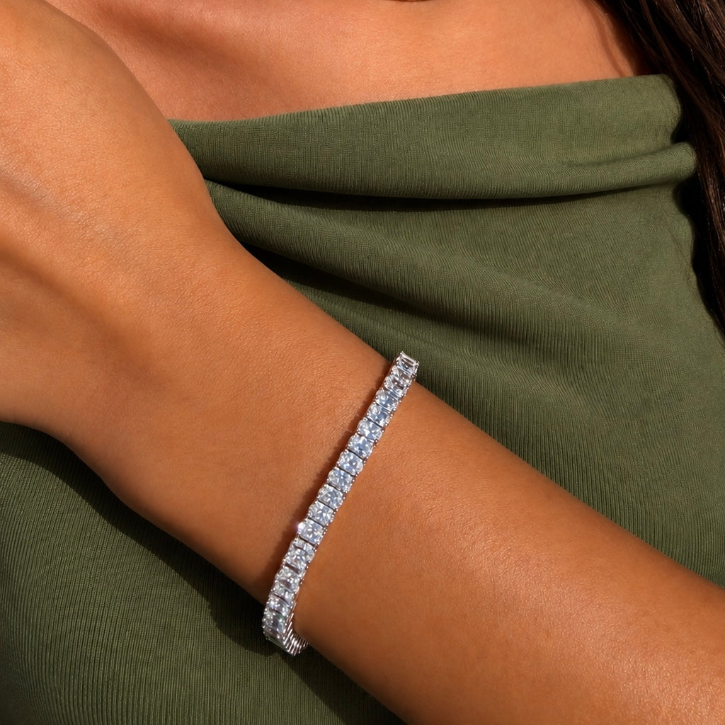 14K Oval Suyolu Bileklik