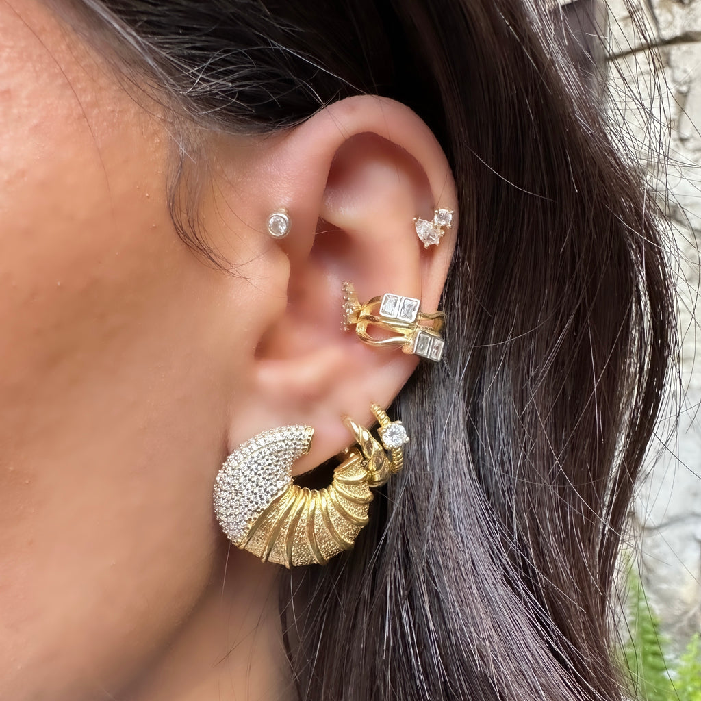 Croissant Earrings