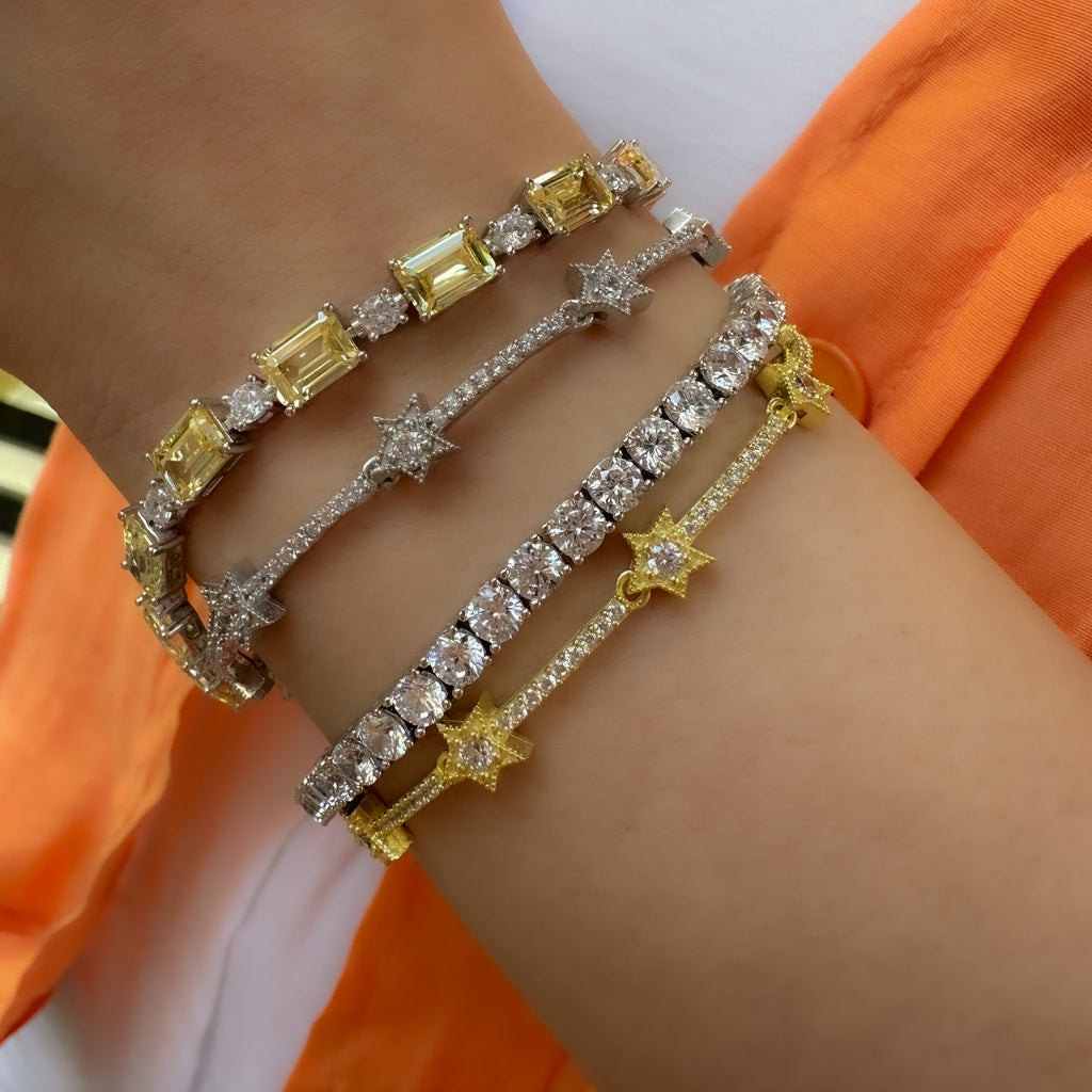 Asymmetrisches Stern-Wasserstraßen-Armband