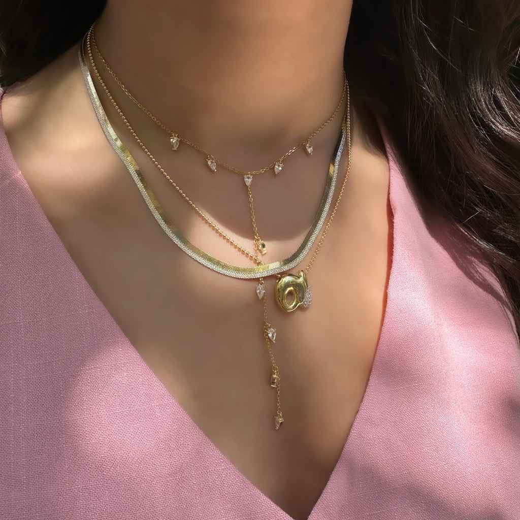 İki Renk İtalyan Yassı Zincir