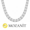 5 mm Moissanite Tennis-Kette