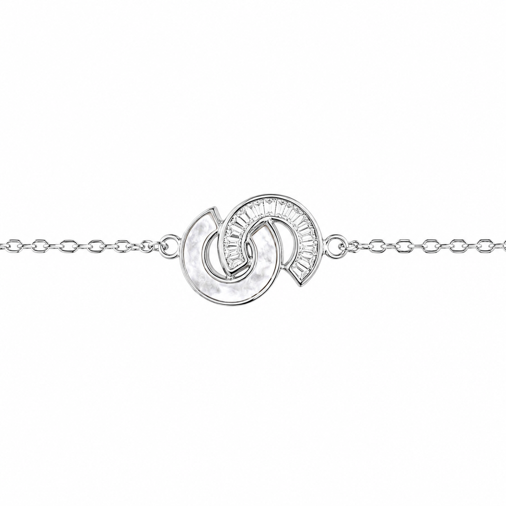 S Model Mother-of-Pearl Bracelet