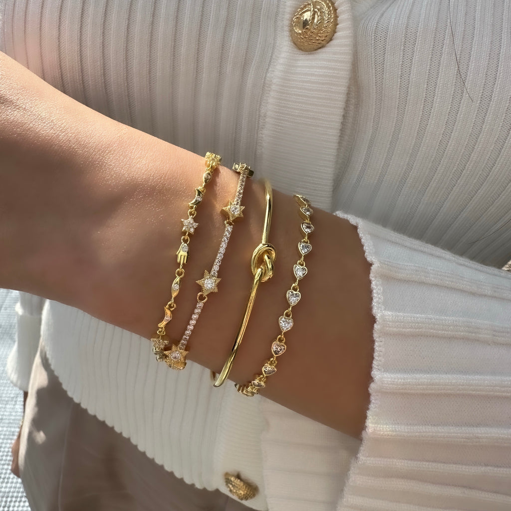 Bella Figured Beaded Bracelet