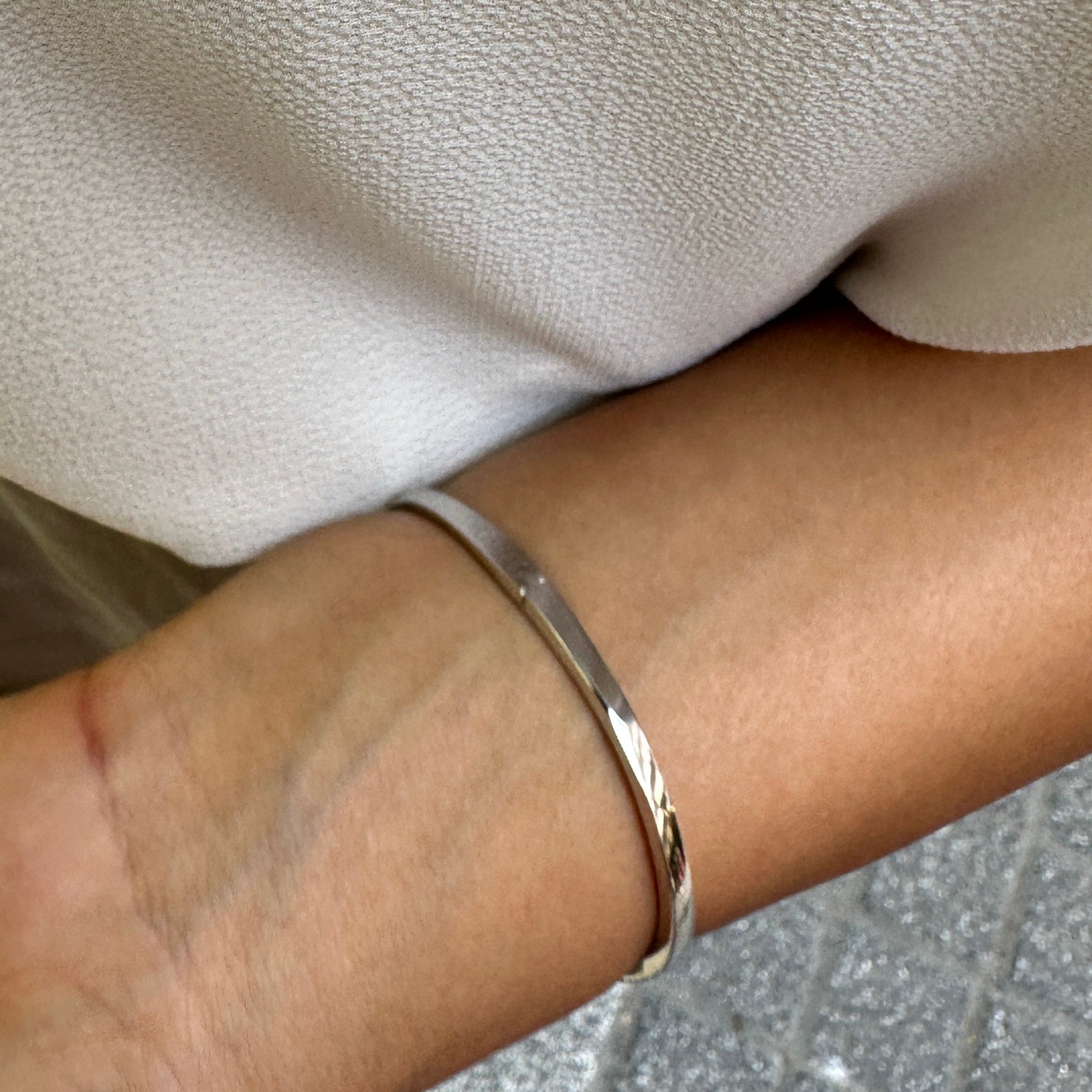 Baget Taşlı Tasarım Kelepçe