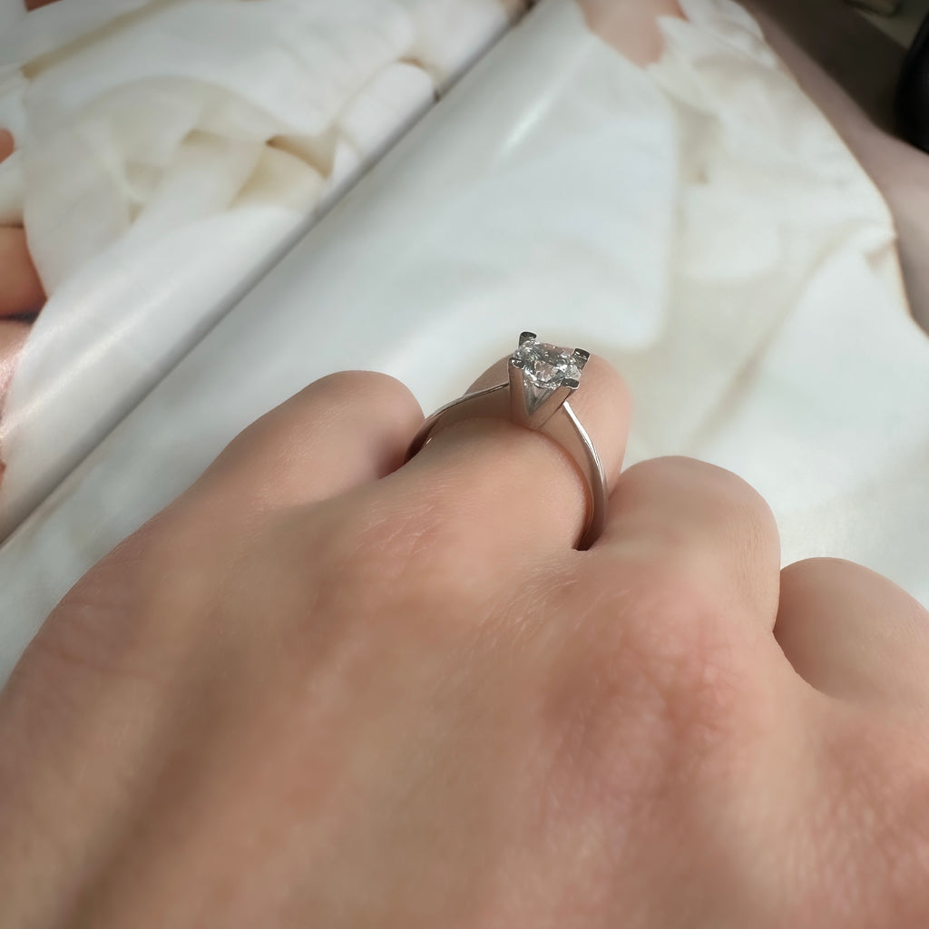 Half Carat Solitaire Ring