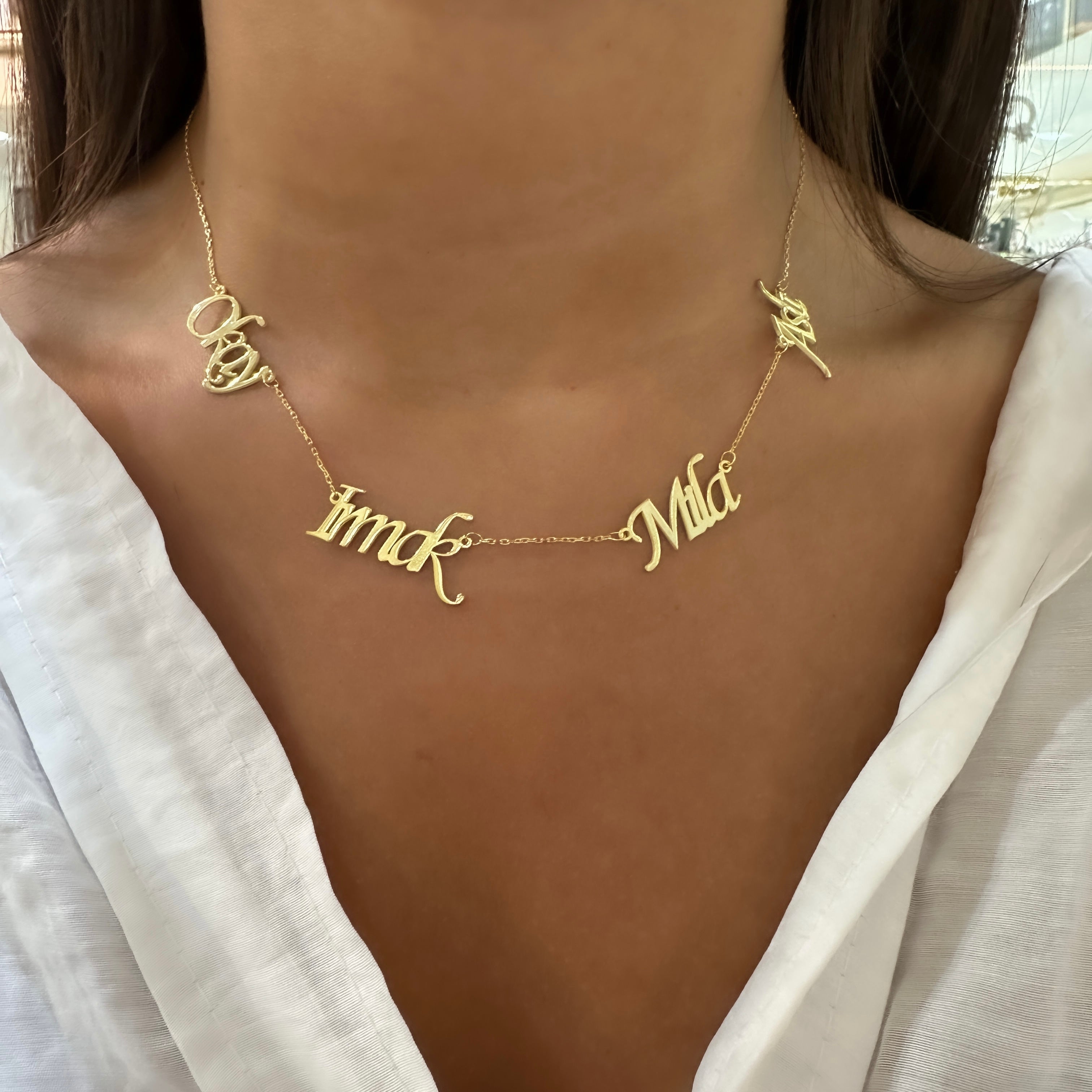 Kişiye Özel Aile Kolye