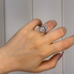 Markiz Taşlı Stacking Yüzük