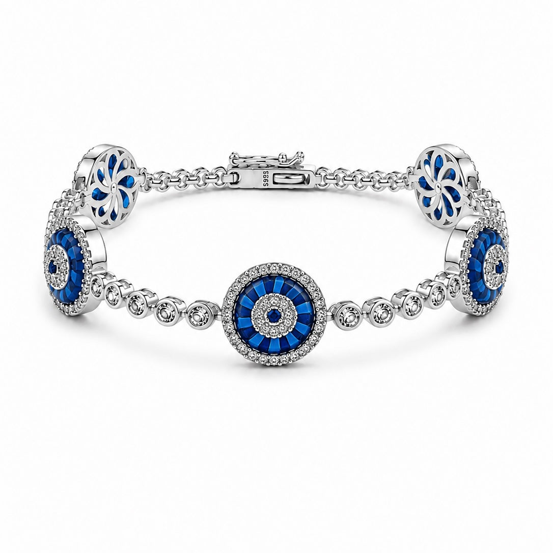 Fünf Glas-Glas-Armband