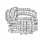 Ring im Baguette-Stein-Design