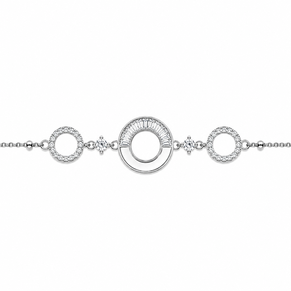 Mother-of-Pearl Round Bracelet