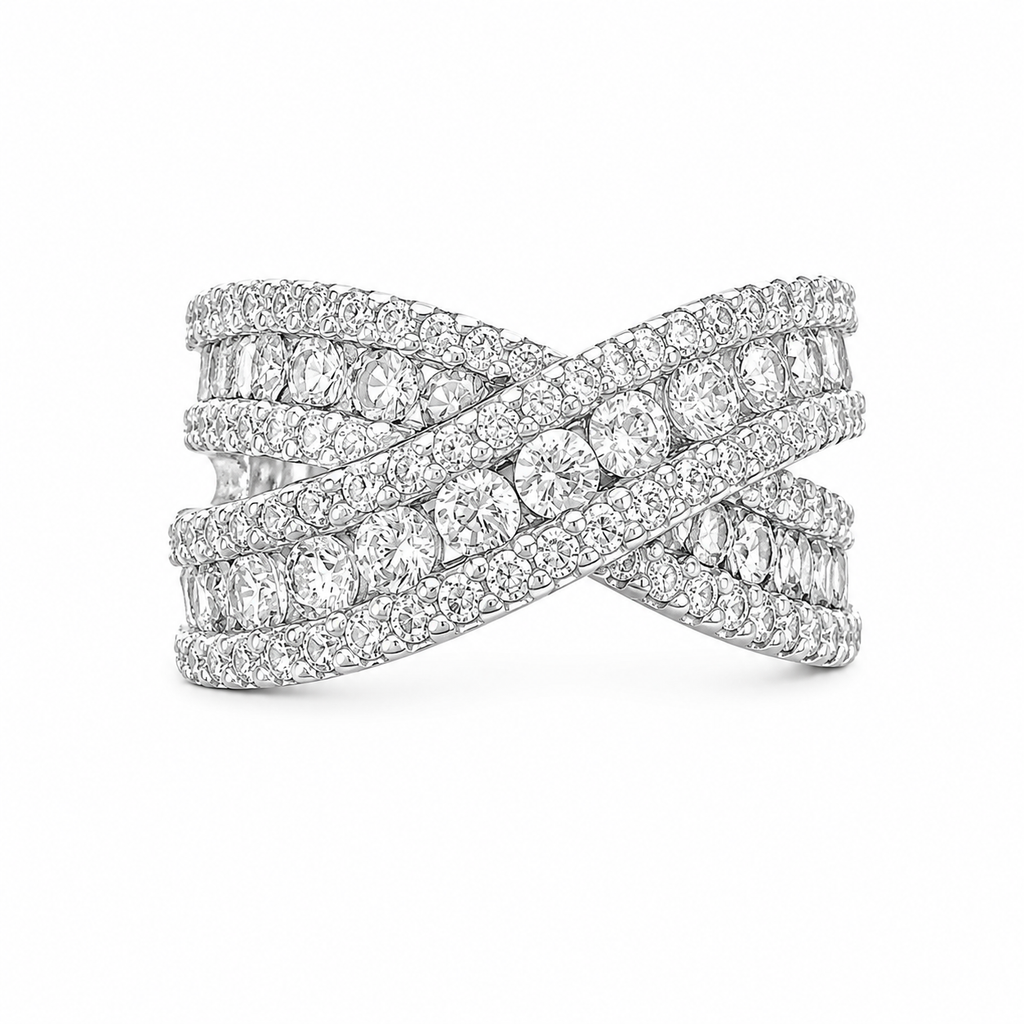 Double Round Cross Ring
