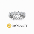 Mozanit Tırnaklı Tamtur Yüzük