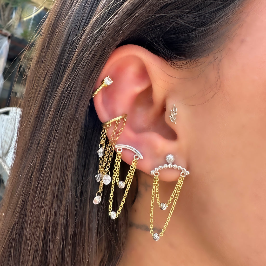 Serena Zincirli Küpe 2