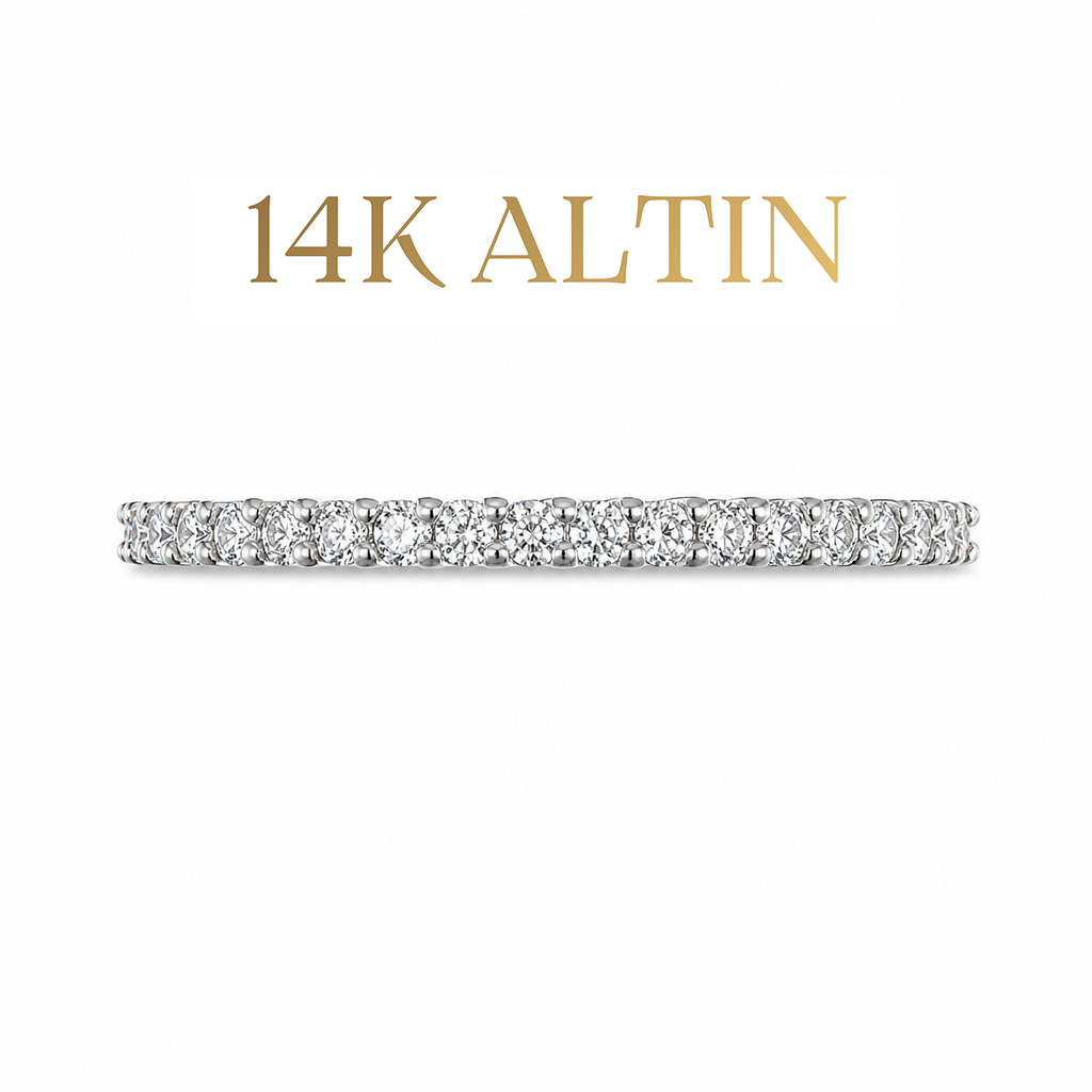 14K İnce Tamtur Yüzük